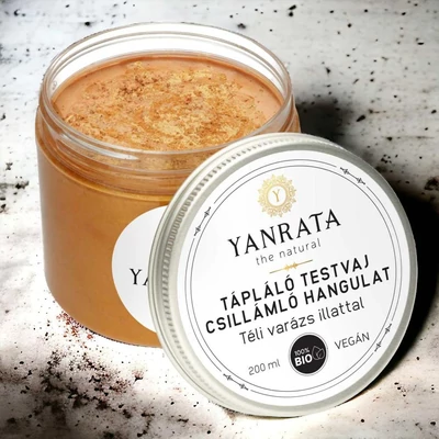 BIO tápláló testvaj – csillámló hangulat téli varázs illattal